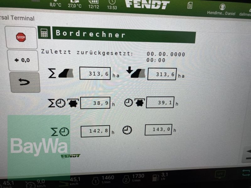 Schwader Türe ait Fendt FORMER 14055 PRO ISO BUS, Gebrauchtmaschine içinde Manching (resim 18)